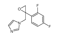 1-[[2-(2,4-difluorophenyl)oxiran-2-yl]methyl]imidazole Structure
