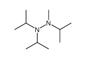 1-methyl-1,2,2-tri(propan-2-yl)hydrazine结构式