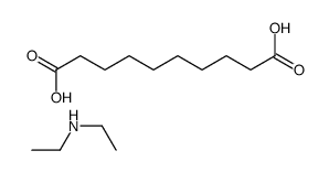 decanedioic acid,N-ethylethanamine Structure