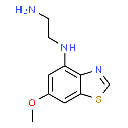 1,2-Ethanediamine,N-(6-methoxy-4-benzothiazolyl)-(9CI) Structure
