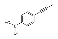 (4-prop-1-ynylphenyl)boronic acid Structure