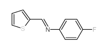 N-(4-fluorophenyl)-1-thiophen-2-yl-methanimine picture