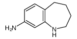 2,3,4,5-Tetrahydro-1H-benzo[b]azepin-8-amine结构式
