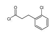 Benzenepropanoyl chloride, 2-chloro-结构式