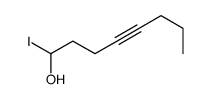 1-iodooct-4-yn-1-ol Structure
