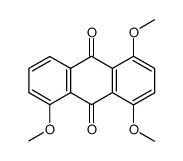 1,4,5-trimethoxyanthracene-9,10-dione Structure