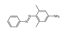 2,6-Dimethylazobenzen-4-amine structure