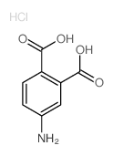 4-aminobenzene-1,2-dicarboxylic acid结构式