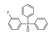 1-diphenylphosphoryl-3-fluorobenzene结构式
