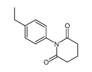 2,6-Piperidinedione,1-(4-ethylphenyl)-(9CI)结构式