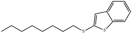 2-(Octylthio)benzo[b]thiophene结构式