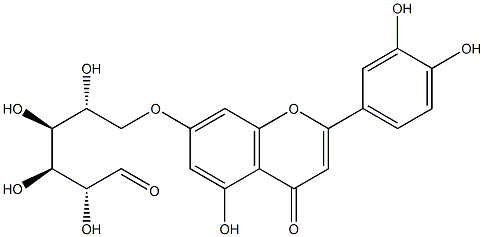 Luteolin 7-galacturonide structure