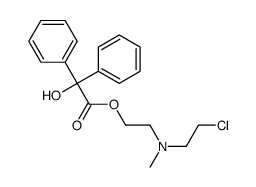 benzilylcholine mustard structure