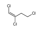 (E)-1,2,4-Trichloro-1-butene Structure