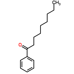 1-Phenyl-1-nonanone structure