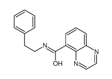 5-Quinoxalinecarboxamide,N-(2-phenylethyl)-(9CI) picture