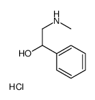 (2-hydroxy-2-phenyl-ethyl)-methyl-azanium chloride structure