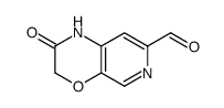 2-oxo-2,3-dihydro-1H-pyrido[3,4-b][1,4]oxazine-7-carbaldehyde结构式