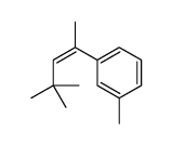 1-(4,4-dimethylpent-2-en-2-yl)-3-methylbenzene Structure