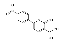 2-imino-1-methyl-6-(4-nitrophenyl)pyridine-3-carboxamide Structure