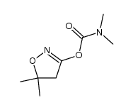 3-dimethylcarbamoyloxy-5,5-dimethyl-4,5-dihydro-isoxazole Structure