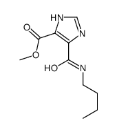 methyl 4-(butylcarbamoyl)-1H-imidazole-5-carboxylate结构式