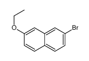 2-bromo-7-ethoxynaphthalene Structure