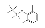 1-[(tert-butyldimethylsilyl)oxy]-2,6-dimethylbenzene Structure