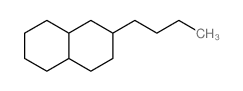 Naphthalene, 2-butyldecahydro- Structure