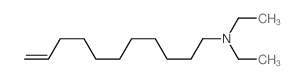 10-Undecen-1-amine,N,N-diethyl-结构式