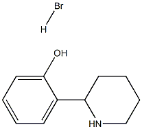 2-(piperidin-2-yl)phenol hydrobromide结构式