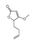 2-but-3-enyl-3-methoxy-2H-furan-5-one结构式