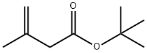 3-Butenoic acid, 3-Methyl-, 1,1-diMethylethyl ester Structure