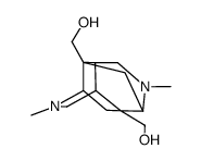 octahydro-2,6-dimethyl-3,8:4,7-dimethano-2,6-naphthyridine-4,8-dimethanol Structure