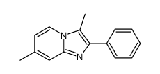 3,7-dimethyl-2-phenylimidazo[1,2-a]pyridine结构式