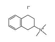 (+/-)-trimethyl-(1,2,3,4-tetrahydro-[2]naphthyl)-ammonium, iodide Structure