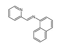 N-naphthalen-1-yl-1-pyridin-2-ylmethanimine结构式