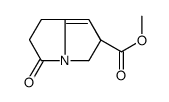 methyl 2-(5-oxo-2,3,6,7-tetrahydropyrrolizin-1-yl)acetate Structure
