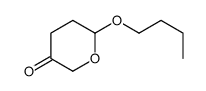 6-butoxyoxan-3-one Structure