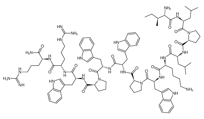 i-l-p-l-k-w-p-w-w-p-w-r-r-nh2 Structure