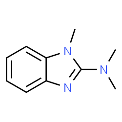 1H-Benzimidazol-2-amine,N,N,1-trimethyl-(9CI) structure