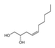(2S)-1,2-dihydroxydec-4Z-ene结构式
