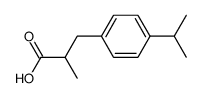 α-Methyl-4-(1-methylethyl)benzenepropanoic acid Structure