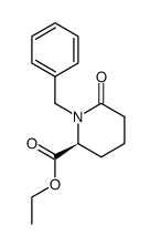 ethyl (S)-1-benzyl-6-oxopiperidine-2-carboxylate Structure
