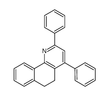 5,6-dihydro-2,4-diphenylnaphtho[1,2-b]pyridine结构式