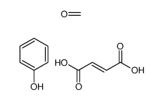 (E)-but-2-enedioic acid,formaldehyde,phenol结构式