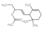 methyl ionyl acetate Structure