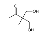 4-Hydroxy-3-hydroxymethyl-3-methyl-2-butanone structure