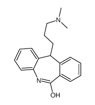 5,11-Dihydro-11-(3-dimethylaminopropyl)-6H-dibenz[b,e]azepin-6-one Structure