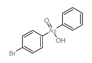 Arsinic acid, (4-bromophenyl)phenyl- (9CI)结构式